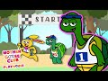 Turtle Finger Family | Mother Goose Club Nursery Rhyme Cartoons