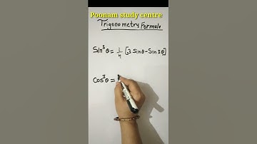 #11 Trigonometry Formula || Trigonometry |Sin cube Formula |cos cube formula | #shorts #mathshorts