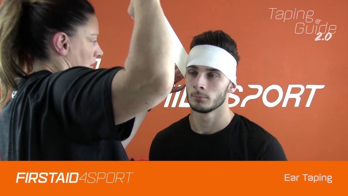 Ear Taping for Rugby - Firstaid4sport Taping Guide 