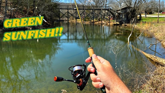 METAL Fishing Pole? Fishing with Storm Swimbaits 