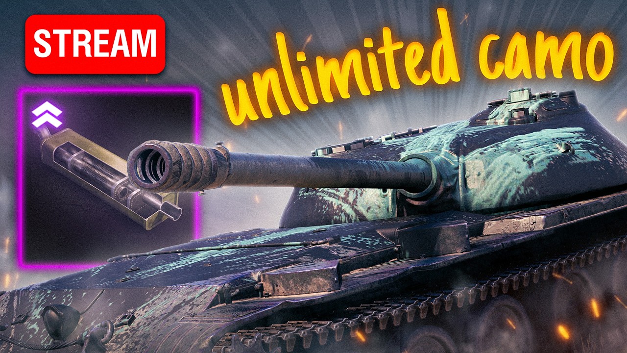 3 marking Obj. 416 in one stream - the best camo of all mediums in the game