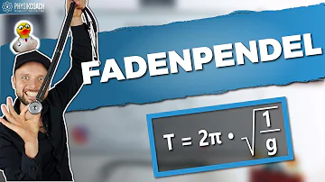 Wie berechnet man die Periodendauer eines Fadenpendels?