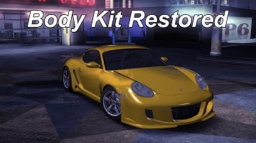 NFS Carbon - Restored Body Kit for Porsche Cayman