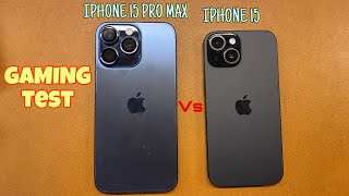 IPHONE 15 PRO MAX | VS | IPHONE 15 (PUBG GAMEPLAY TEST)