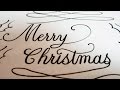 Fountain pen writing [Merry Christmas]