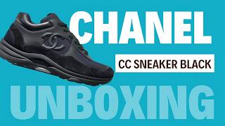 Unboxing the Chanel CC Sneakers 'Triple Black'