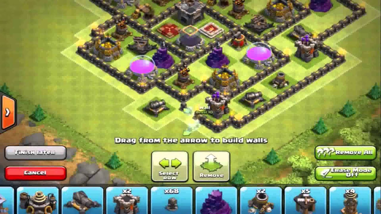 Clash of clans: BEST Town hall 9 th9 Farming Base ! New ...