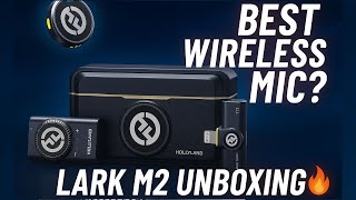Hollyland Lark M2 Unboxing 🔥 Best Wireless Mic For Vlogging ? #unboxing #trending