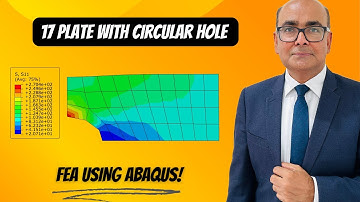 17 Plate with circular hole – ABAQUS Tutorial