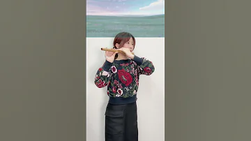 篠笛 すずめの戸締りと相性よすぎた Shorts 演奏 篠笛 