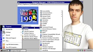 Windows 1992 – XP в стиле Windows 3.1!