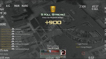 MW2 Multi-Kills: AC-130, Predator Missile and Guns