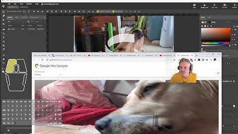 Adding pages and buttons in Google Web Designer