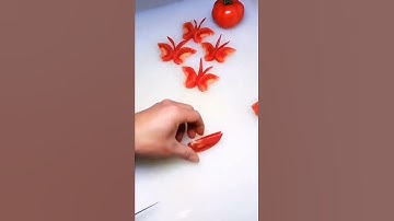 Thumbnail of Kreasi tomat model kupu-kupu