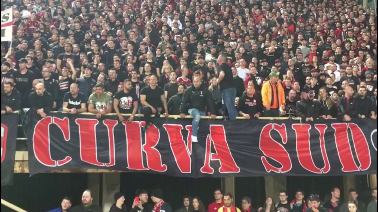 Curva Sud Milano in trasferta a Firenze