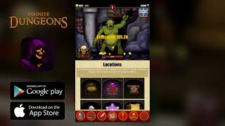 Infinite Dungeons: Clicker RPG  - Gameplay. Mobile RPG idle game screenshot 2