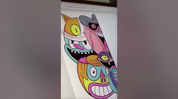 Creating a Retro Riso Print Aesthetic in #AdobeFresco