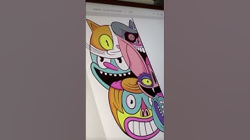 Creating a Retro Riso Print Aesthetic in #AdobeFresco