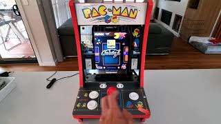 Arcade1Up Pac Man 40th Edition Counter Cade Console Review