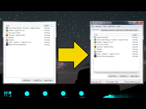 How to Fix a Task Manager With No Menu or Tabs