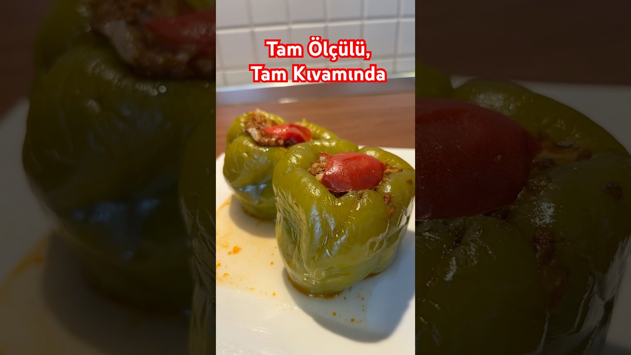 Mis Gibi Kokusu Tüm Evi Sardı 😋 Etli Biber Dolması Tarifi Mis Gibi Kokusu Tüm Evi Sardı 😋 Etli Biber Dolması Tarifi
