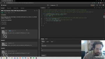Count Number of Pairs With Absolute Difference K  - TypeScript