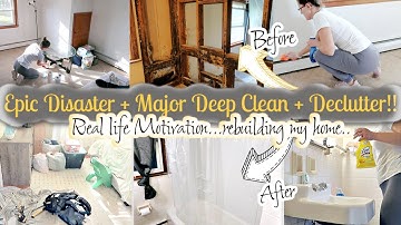 NEW CLEAN WITH ME 2022 | EXTREME CLEANING MOTIVATION | COMPLETE DISASTER | DECLUTTER & ORGANIZE