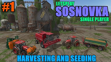 Farming Simulator 17 - Letsplay Sosnovka "Multiplayer Letsplay" Part 1