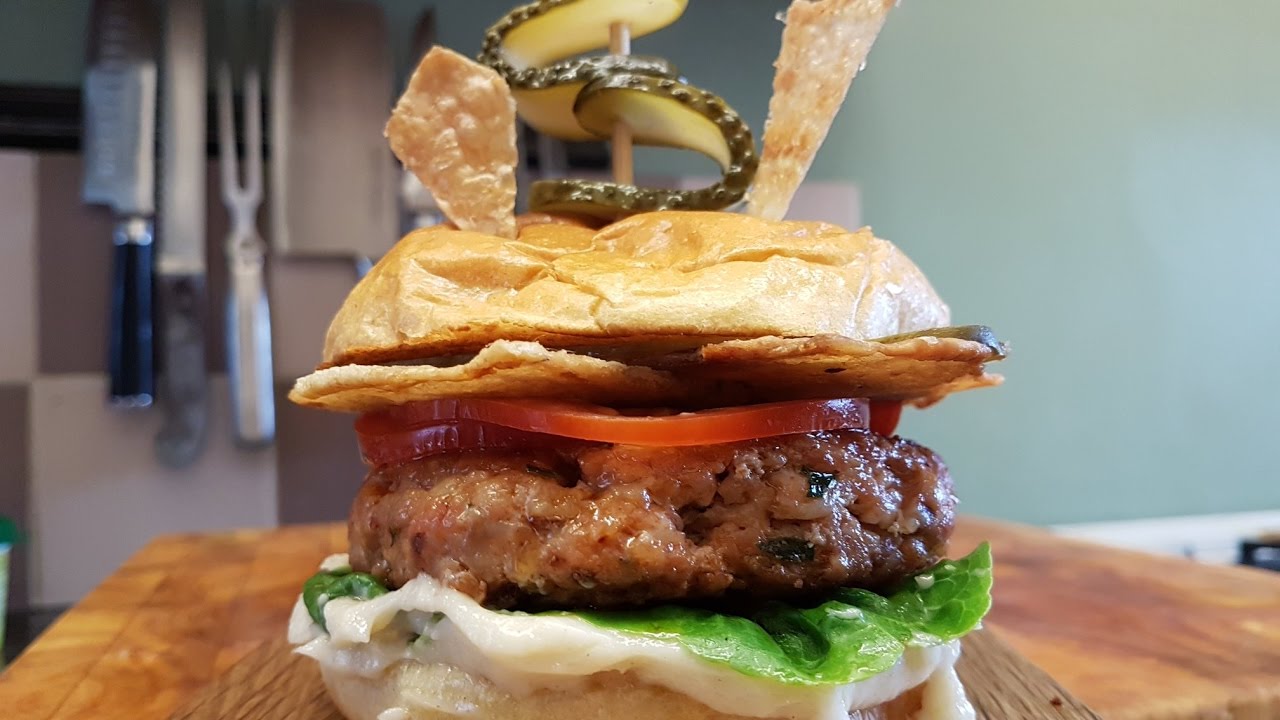 The Hacken. Chicken And Ham Burger. #SRP - YouTube
