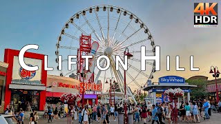 Clifton Hill Niagara Falls Canada: The Street Of Fun Walking Tour Clifton Hill 4K 60FPS HDR