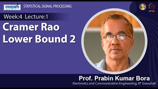 Lec 10 : Cramer Rao Lower Bound 2