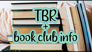 TBR + next bookclub pick