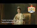 Former National Anthem of Netherlands (1815-1932) : Wien Neêrlands bloed - Those in whom Dutch blood