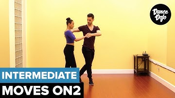Back Spot Turn - Intermediate Salsa Moves On2 | TheDanceDojo