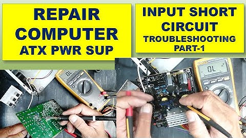 #209 Repair Computer Power Supply /ATX Standby Voltage Fail / Input short circuit