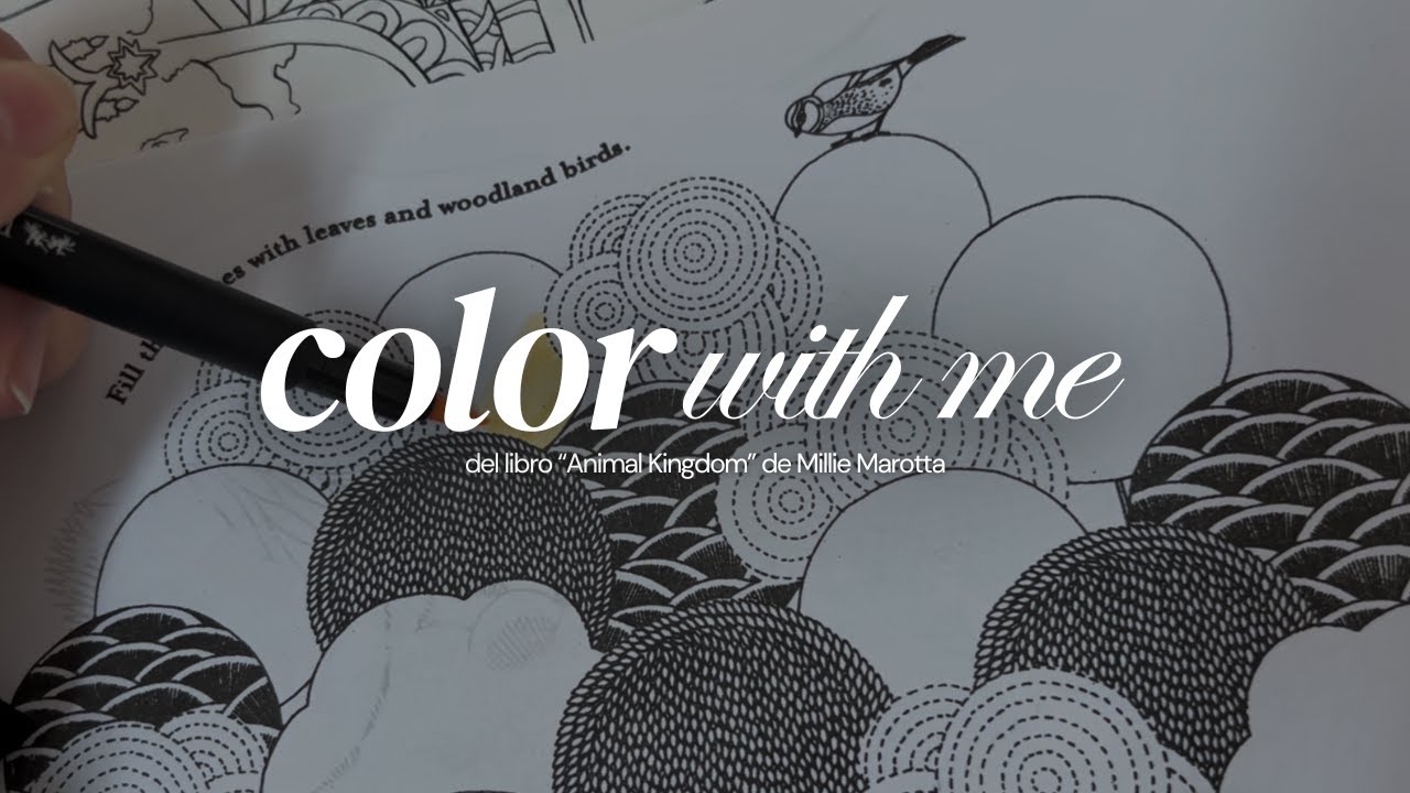 Color w/me 🦌🌿🐦‍⬛ (Millie Marotta's Animal Kingdom)