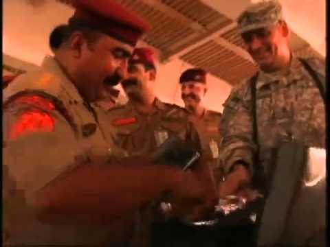 Donating band equipment to Iraq