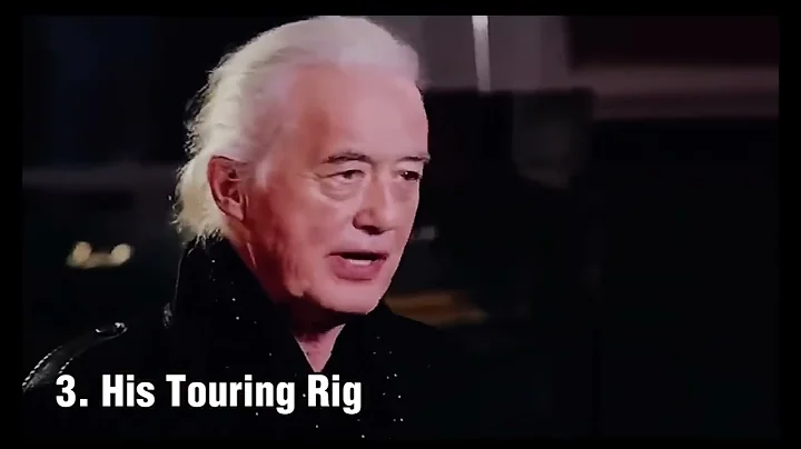 Jimmy Page Showed Off His Guitar Collection #jimmypage #ledzeppelin #guitar #rock