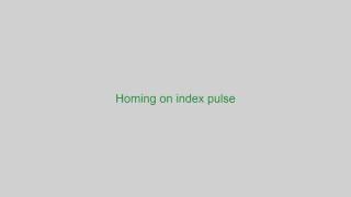 Tutorial Lexium 32 - Homing mode screenshot 4
