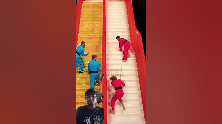 Slippery Vs Sticky stairs