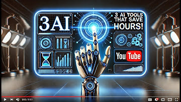 3 AI Tools That Will Save You HOURS Every Day