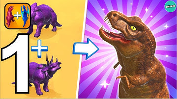 Merge Master: Dinosaur Monster-Gameplay Walkthrough Part 1#mergegame