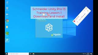 Schneider Unity Pro 13 Training Lesson 1 Download and Install