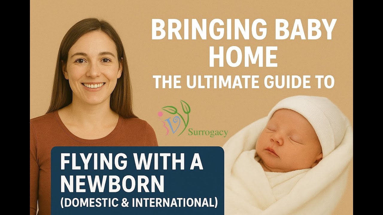 Bringing Baby Home: The Ultimate Guide to Flying with a Newborn - YouTube