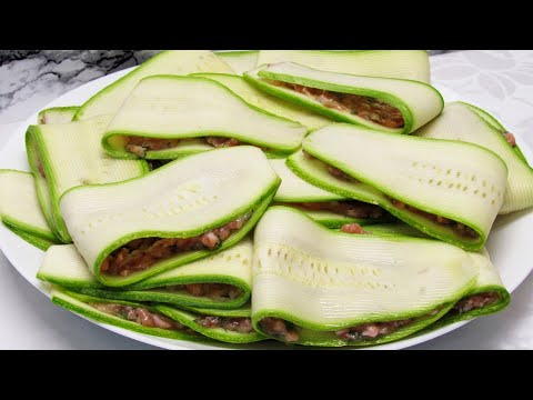 Самые ВКУСНЫЕ КАБАЧКИ с МЯСОМ! Наготовила и съели за раз - жареные кабачки на сковороде
