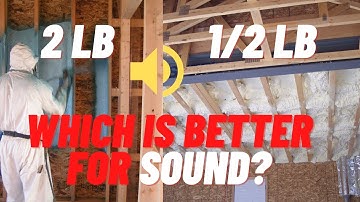 Sound and Spray Foam Insulation | Is it loud?