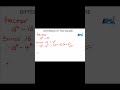 Difference of two squares mathematics question #shorts