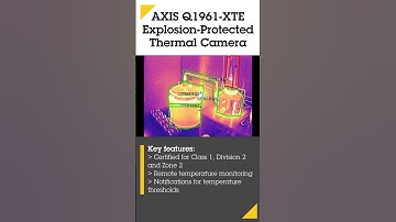 AXIS Q1961-XTE Explosion-Protected Thermal Camera
