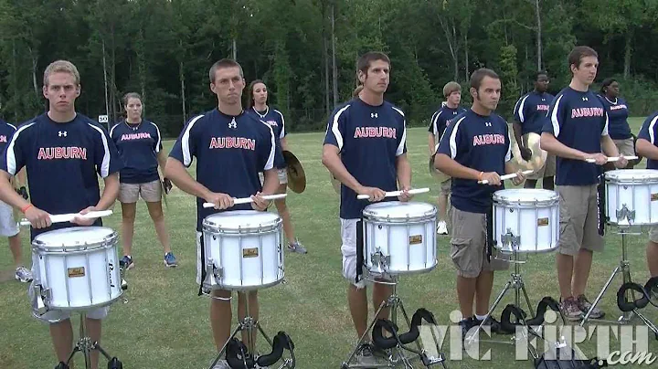 2011 Auburn University Marching Percussion, Part 2