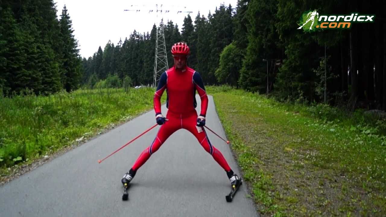 Roller Skiing Technique Classic Skiroller Technik Klassik throughout Roller Ski Technique Youtube